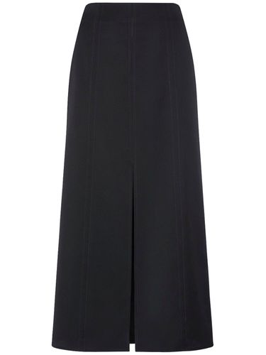 Journey Wool Gabardine Midi Skirt - GOLDEN GOOSE - Modalova