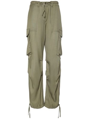 Journey Wide Leg Fluid Viscose Pants - GOLDEN GOOSE - Modalova