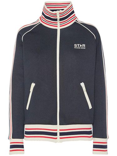 Star Tech Raglan Track Sweatshirt - GOLDEN GOOSE - Modalova