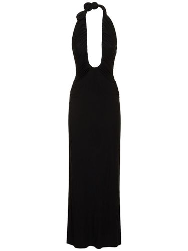 U-wire Cutout Jersey Long Dress - MAGDA BUTRYM - Modalova