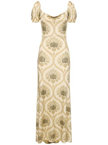 Printed Viscose Jersey Long Dress - ETRO - Modalova