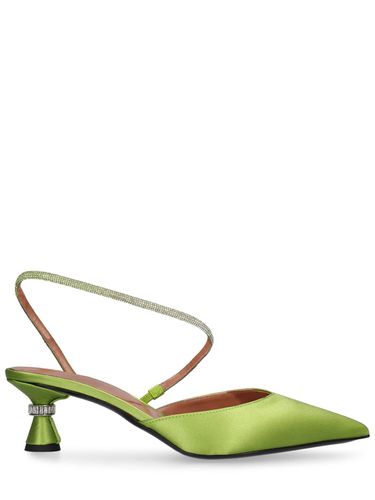 Mm Saturn Satin Slingback Mules - D'ACCORI - Modalova