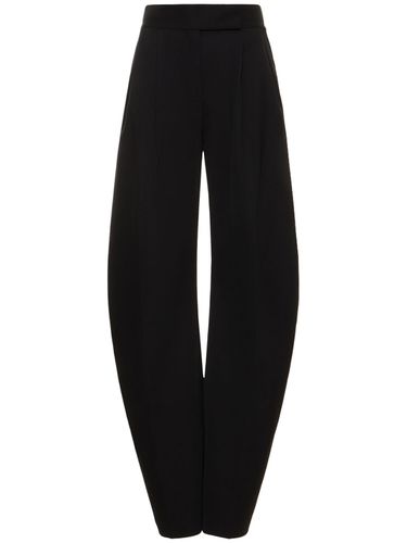 Gary Gabardine Wide Pants - THE ATTICO - Modalova