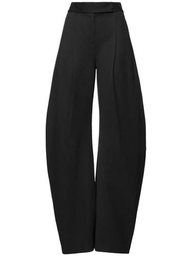 Gary Gabardine Wide Pants - THE ATTICO - Modalova