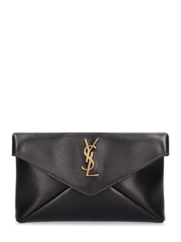 Pouch Pequeño Cassandre De Piel - SAINT LAURENT - Modalova