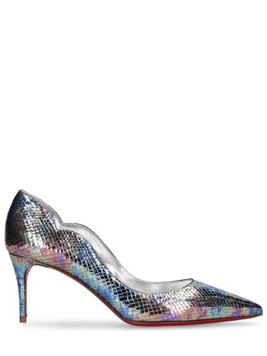 Mm Hohe Pumps Aus Leder „hot Chick“ - CHRISTIAN LOUBOUTIN - Modalova