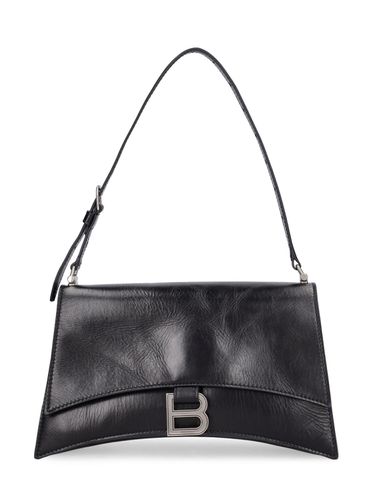 Small Crush Sling Leather Shoulder Bag - BALENCIAGA - Modalova