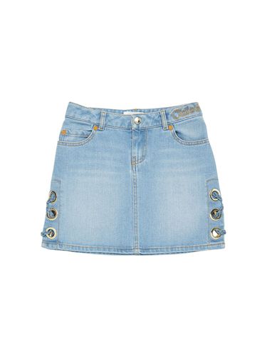 Minifalda De Denim Stretch - CHLOÉ - Modalova