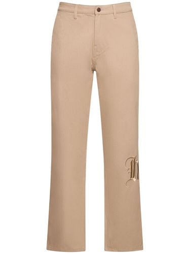 Herringbone Cotton Pants - HONOR THE GIFT - Modalova