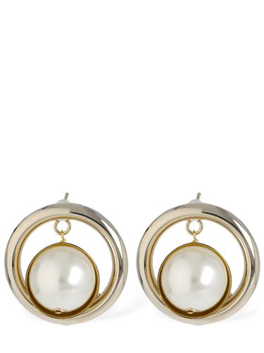 Miranda Faux Pearl Earrings - ROSANTICA - Modalova