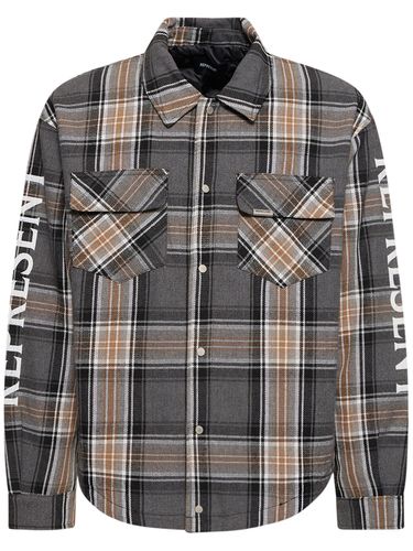 Checked Quilted Flannel Shirt - REPRESENT - Modalova