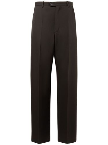 Tailored Wool Baggy Pants - BALENCIAGA - Modalova