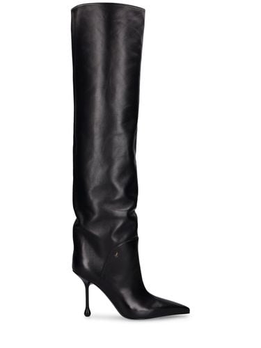 Mm Kniehohe Lederstiefel „cycas Kb“ - JIMMY CHOO - Modalova