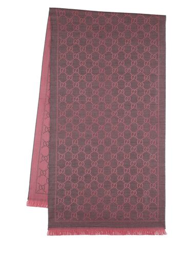 Gg Wool Jacquard Scarf - GUCCI - Modalova