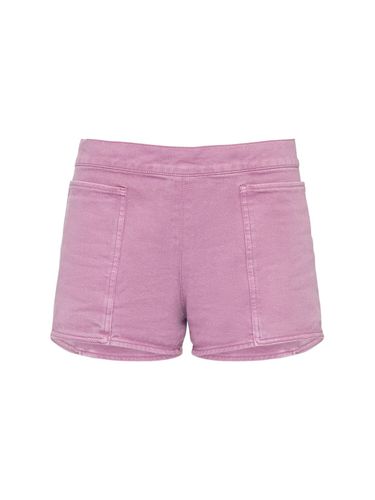 Alibi Midrise Cotton Drill Shorts - MAX MARA - Modalova