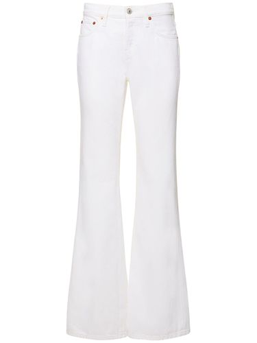 Loose Cotton Blend Flared Jeans - RE/DONE - Modalova