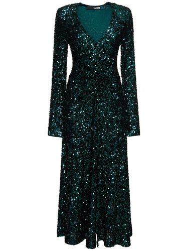 Sequined Midi Dress - ROTATE - Modalova