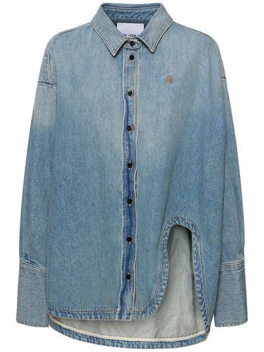 Lvr Exclusive Diana Oversize Denim Shirt - THE ATTICO - Modalova