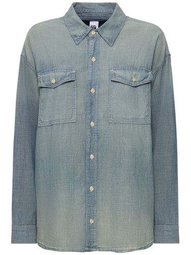 Pam Oversize Chambray Shirt - RE/DONE - Modalova