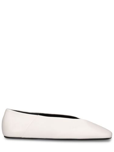 Mm Hohe Ballerinas Aus Wildleder - JIL SANDER - Modalova