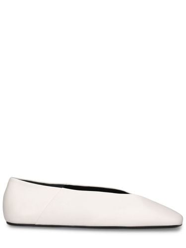 Mm Suede Ballerina Flats - JIL SANDER - Modalova