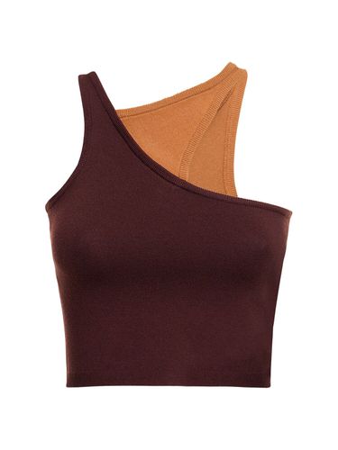 Retro Crop Tank Top - NAGNATA - Modalova