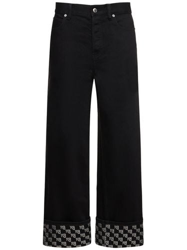 Embellished Straight Jeans - ALEXANDER WANG - Modalova