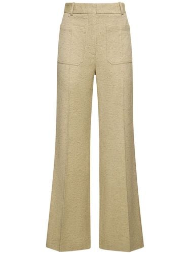 Alina Wool Blend Pants - VICTORIA BECKHAM - Modalova