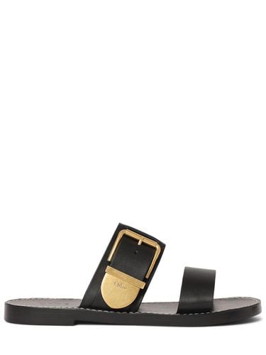 Mm Rebecca Leather Sandals - CHLOÉ - Modalova