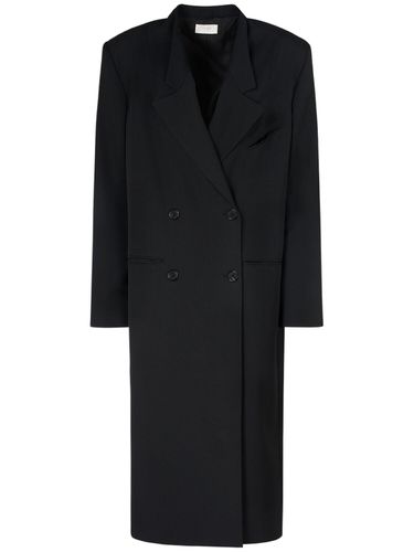 Indra Double Breast Wool Coat - THE ROW - Modalova