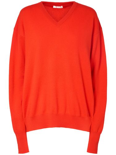 Gracy Cashmere Knit V-neck Sweater - THE ROW - Modalova