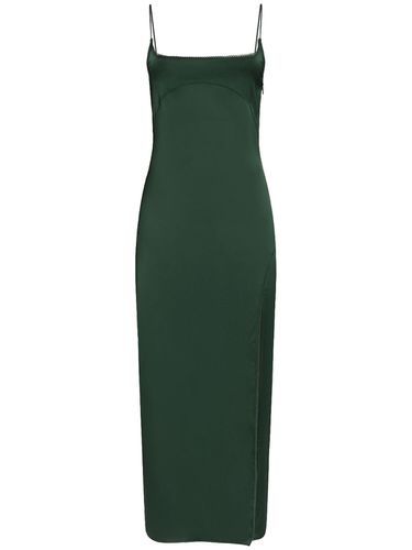 La Robe Notte Satin Midi Dress - JACQUEMUS - Modalova