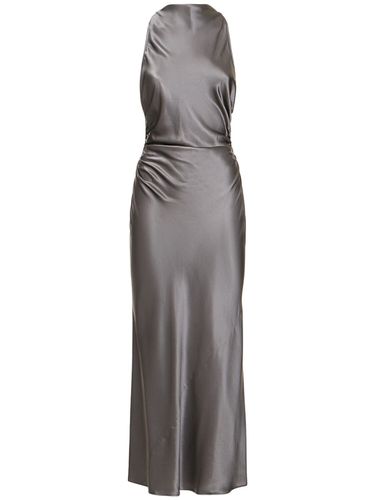 Casette Silk Midi Dress - REFORMATION - Modalova