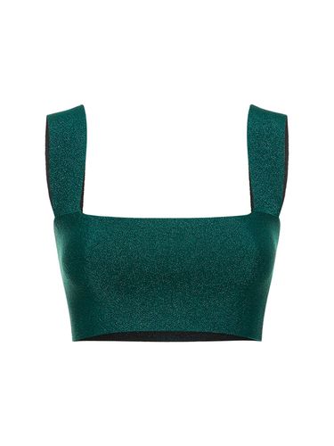 Bandeau-oberteil Aus Lurex/viskosemischung - VICTORIA BECKHAM - Modalova