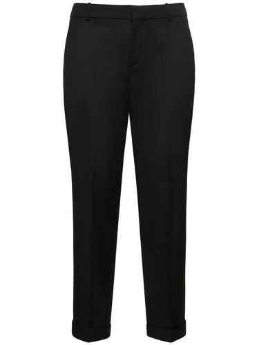 Straight Tailored Wool Pants - BALMAIN - Modalova