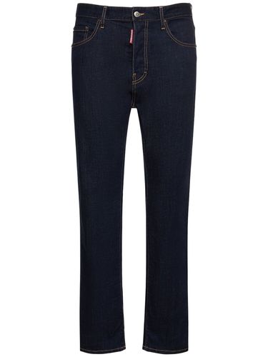 Stretch Cotton Denim Jeans - DSQUARED2 - Modalova