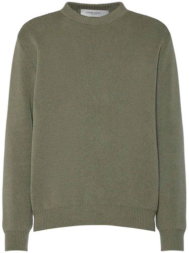 Journey Cotton Crewneck Sweater - GOLDEN GOOSE - Modalova