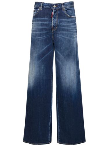 Traveller Midrise Denim Wide Jeans - DSQUARED2 - Modalova