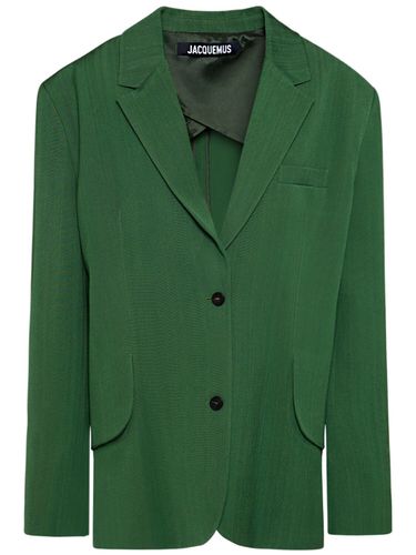 La Veste Titolo Silk Blend Jacket - JACQUEMUS - Modalova