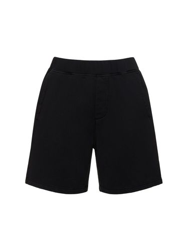 Relaxed Cotton Sweat Shorts - DSQUARED2 - Modalova