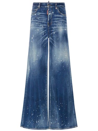 Traveller Painted Wide Jeans - DSQUARED2 - Modalova