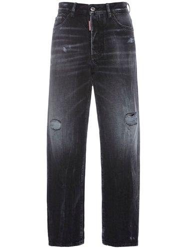 Boston Distressed High Rise Crop Jeans - DSQUARED2 - Modalova