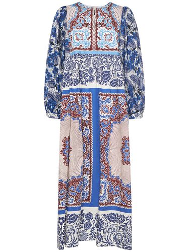 Ghiotto Printed Cotton Poplin Midi Dress - WEEKEND MAX MARA - Modalova