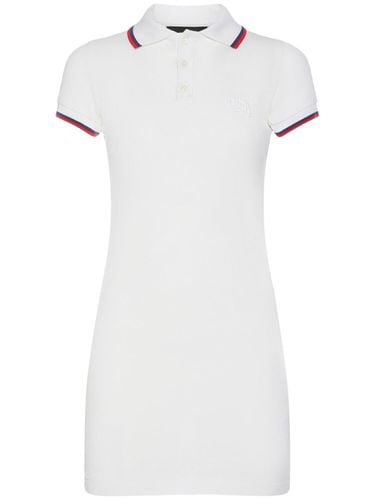 Cotton Piquet Mini Polo Dress - DSQUARED2 - Modalova