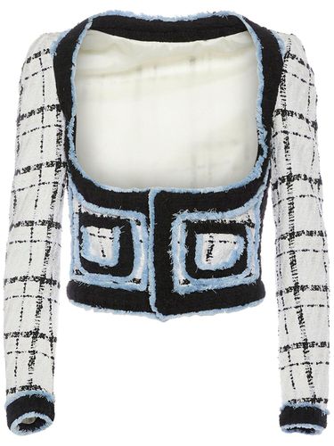 Bouclé Cropped Jacket - DSQUARED2 - Modalova