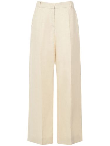 Malizia Linen Canvas Wide Pants - WEEKEND MAX MARA - Modalova