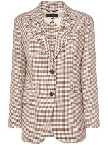 Peirak Cotton & Linen Blazer - WEEKEND MAX MARA - Modalova