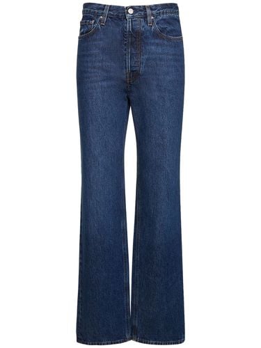 Classic Denim High Rise Straight Jeans - TOTEME - Modalova