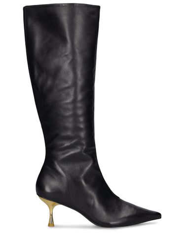 Mm Leather Tall Boots - SIMKHAI - Modalova