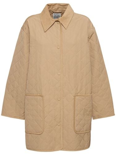 Quilted Organic Cotton Blend Barn Jacket - TOTEME - Modalova